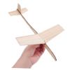 COOLHIYA 4pcs Wooden Airplane Model Kit DIY Educational Glider Planes for Adults Smooth Hand-Finished Wood Craft Science Learning for Classroom and Family Outdoor Activities view 4