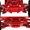 Aluminum Alloy Front and Rear Bumper Set Compatible with MJX Hyper Go 14209 14210 1/14 RC Car Metal Upgrade Parts (BLACK) view 4