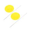 BCOATH 2pcs Juggling Plates with Sticks Plastic Circus Performance Prop Set for Boys Adults Precision Design for Enhanced Stability and Balance Unique Artistic Flair for Carnival Party view 1