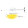 BCOATH 2pcs Juggling Plates with Sticks Plastic Circus Performance Prop Set for Boys Adults Precision Design for Enhanced Stability and Balance Unique Artistic Flair for Carnival Party view 2