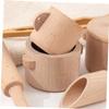 COOLHIYA Wooden Tea Party Set Pretend Play Afternoon Tea Safe Non-Toxic Material Educational Role Play for Boys and Interactive Fun view 4