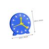 WHAMVOX 3pcs Clock Educational Tool for Early Learning with Detachable Sweep Hand for Classroom and Home Use 3 pcs 10cm view 2