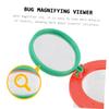 BCOATH 3pcs Bug Collecting Jars with Magnifier Lid Portable Plastic Observation Cylinders for Outdoor Exploration Educational Science for Boys and Wildlife Exploration view 3