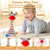 Dancing Talking Zebra Stuffed Animal, Interactive Mimicking Recording Repeating Zebra Plush, Singing 10 Children's Songs, Tummy Time Light Up Toy for Toddlers 1-3 Years, Forest Birthday Party Gifts view 3
