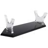 LUMINFLY Acrylic Stand for, Wand, Knife Display, with Black Base, 9.4 in X 2.6 in (24 Cm X 6.5 Cm), for Collectibles view 1