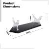 LUMINFLY Acrylic Stand for, Wand, Knife Display, with Black Base, 9.4 in X 2.6 in (24 Cm X 6.5 Cm), for Collectibles view 3