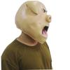BRIGHTFUFU Latex Full Face Pig Head Mask for Masquerade Festival Cosplay Party Prop Lightweight Animal Headgear for Dance Shows and Carnival view 2