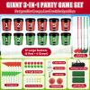 Yazzropt Giant 3-in-1 Outdoor Backyard Party Game Set  Bucket Golf, Yard Pong Basketball & Toss Games  Large Outdoor/Indoor Lawn Games for Adults & Families, Beach & Camping view 3