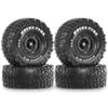4PCS 1.9'' Metal Wheel Rim Tire Tyre 120x48mm Hex Hub 12mm RC Spare Parts for 1/10 TRAXXAS TRX4 RGT EX86181 Yikong Crawler RC Car view 1
