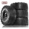 4PCS 1.9'' Metal Wheel Rim Tire Tyre 120x48mm Hex Hub 12mm RC Spare Parts for 1/10 TRAXXAS TRX4 RGT EX86181 Yikong Crawler RC Car view 4