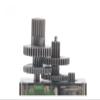 Servo Motor 180 360 Degree Compatible Large Torque Block servo Digital Metal Gear(360 4pin) view 2