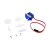 4pcs/lot FS90R 360 Degree Continuous Rotation mini Remote Control servo 6V 1.5KG view 3
