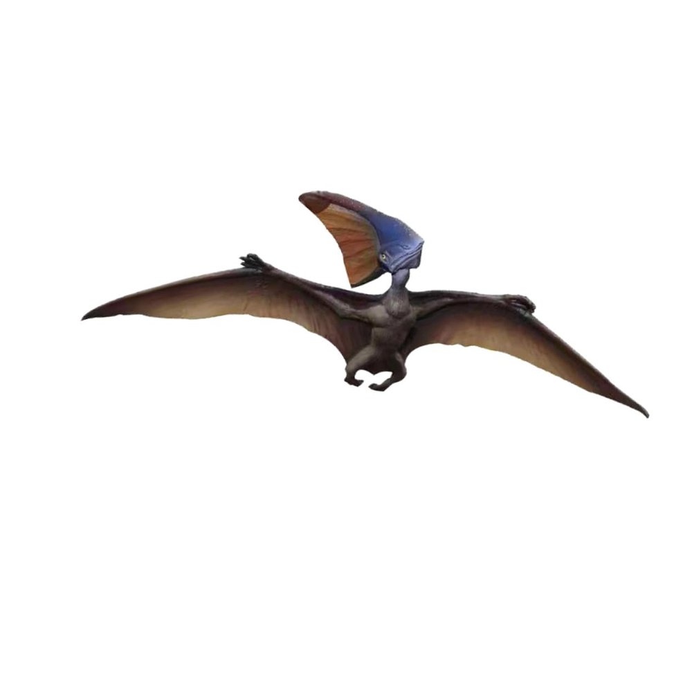 FELTECHELECTR Pterosaur Dinosaur Model Plastic Animal Figurine Educational Developmental for Boys Realistic Solid Dinosaur Gift for Birthday Party Supplies