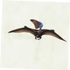 FELTECHELECTR Pterosaur Dinosaur Model Plastic Animal Figurine Educational Developmental for Boys Realistic Solid Dinosaur Gift for Birthday Party Supplies view 4