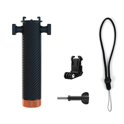 Chuhals for Gopro 12/11/10/9/8 for Action 4/3 Camera for Water Floating Handle Double Cold Shoe Holder Non-Slip Grip Stick for Anti-Lose