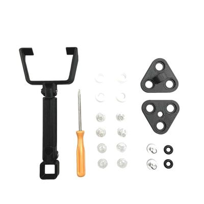 Chuhals for Action Camera Top Low Mount Holder 360 VR for Gopro for Insta360 Hanging Bracket Fixed Clamp for DJI for FPV Combo Drone