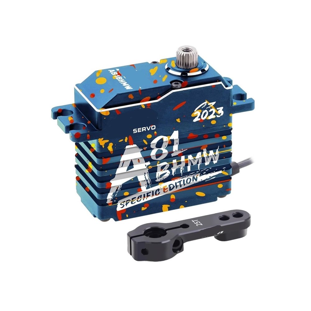 A81BH A81BHSW 45KG 35KG Waterproof Digital Standard Brushless Servo Suitable for 1/8 1/10(A81BHMW 45KG Servo A)