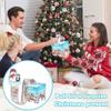 Christmas Money Holders for Cash, Pull Out Snowman Money Box Holder with 50PCS Bags for Kids Adults Merry Christmas Party Decor (Red Sock 1pcs) view 2