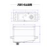 60KG TD-8160MG high Torque semi-Metal Digital servo Motor 90/180/270/360 Degree Angle controllable(180 Degree) view 4