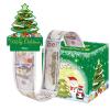Christmas Money Holders for Cash, Pull Out Snowman Money Box Holder with 50PCS Bags for Kids Adults Merry Christmas Party Decor (Green 1pcs) view 1