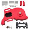 Rc Parts For LCG For SCX10 For TRX4 For Capra 1/10 Metal Transmission Low Speed Gearbox With Motor Gear RC Crawler Car Upgrade Parts(Red) view 3