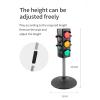 Classroom Traffic Light Crosswalk Signal with Lights and Sounds Educational Toys Pretend Play Stoplight Preschool Learning Activities Road Decor Lamps for Boys Girls Children Patio School Yard Gar view 4