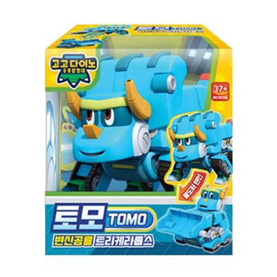 TOMO Transforming GoGo Dino Bulldozer Figure