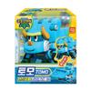 TOMO Transforming GoGo Dino Bulldozer Figure view 1
