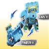 TOMO Transforming GoGo Dino Bulldozer Figure view 2