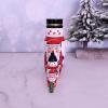 flexman Nesting Dolls, 5Pcs Christmas Decoration Stacking Wooden Handmade Matryoshka Dolls for Christmas Halloween Home Room Decoration view 4