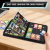12 Pocket Card Binder, Zipper Trading Card Binder, 720 Large Capacity Side Loading Non-Ring Card Album, Double Sided Acid-Free Card Protector Binder, Card Collection for TCG, MTG, Sport Card, Teal view 3