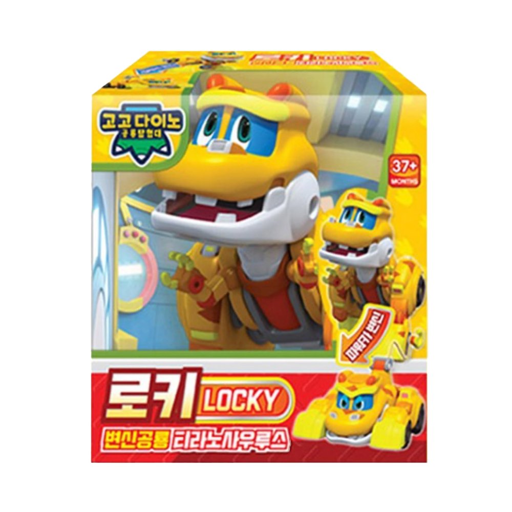LOCKY Transforming GoGo Dino Figure