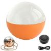 2.7" 3D Crystal Ball Video Player, Memory Orb, Personalized Digital Memory Display, Uploadable Videos & Photos, DIY Gift for Anniversary, Birthday,Couples,Pets, Memories (Orange) view 1