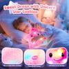 13PCS Unicorn Cat Toys Gifts for Girls 4-6 7 8 9 10 Years Old, Girls Birthday Gifts Set with Light Up Star Pillow DIY Water Bottle Kits, for Daughter Niece Christmas Birthday Baskets for Kids view 3