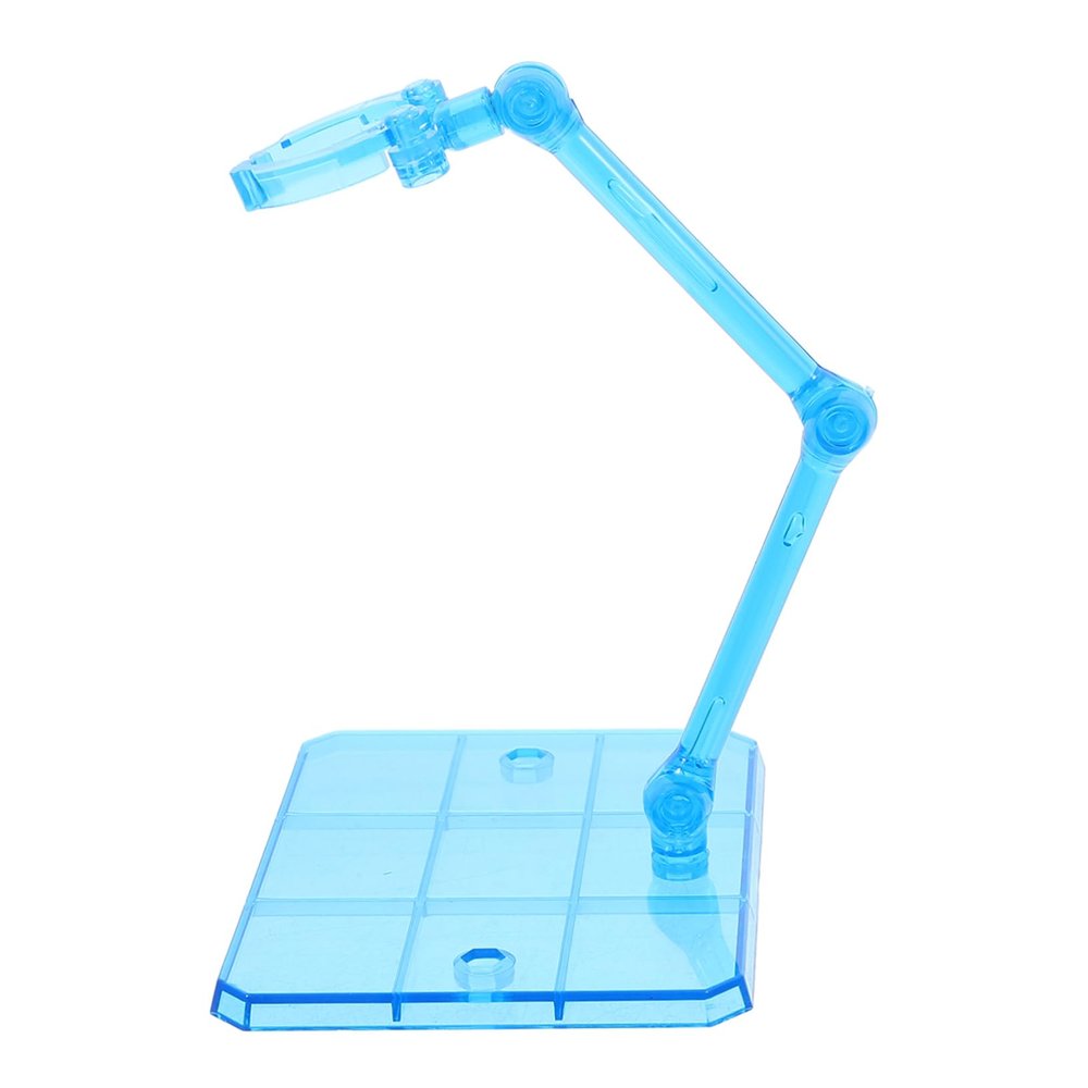 WHAMVOX 4pcs Transparent Action Figure Display Stands with Stable Base for Doll Support and Model Display Creative Decorative Rack for Shf Hg Rg Model Organizing and Portable Use
