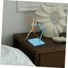 WHAMVOX 4pcs Transparent Action Figure Display Stands with Stable Base for Doll Support and Model Display Creative Decorative Rack for Shf Hg Rg Model Organizing and Portable Use view 4