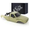 1/24 Pickup Truck Hard Body with Rear Cage Frame Wheelbase 133mm for 1/24 RC Crawler Axial SCX24 Bronco/Wrangler/C10/Base Camp Shell Upgrade (Cyan-Gold) view 1