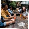 BCOATH 30pcs White Acrylic Dice for Board Games Classroom Teaching Game Props Lightweight Accessories for Indoor Outdoor Use view 3