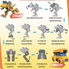 GoGo Dino Transforming Dino Bus Figure Spino view 3