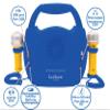 Lexibook, Paw Patrol Kids Portable Karaoke Digital Player Microphones Light Effects Bluetooth, Disc and Voice Swap Functions, Blue, MP320PAZLXB view 3
