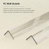 Clear Corner Guards for Walls, Plastic Corner Shield Edge Trim Protector Strip, for Hotels Restaurant School Office Home,3x140cm/1.18x55.1 in view 3