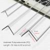 Clear Corner Guards for Walls, Plastic Corner Shield Edge Trim Protector Strip, for Hotels Restaurant School Office Home,3x140cm/1.18x55.1 in view 4
