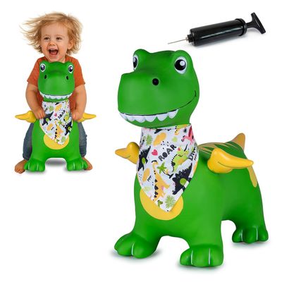JAMARA 466007 HoppyDoo Kids Jumping Toy, Baby Jumping Toy, Indoor/Outdoor, Kids Gift, Garden Toy, Easy Care, BPA Free, with Pump