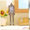 Action Figure Body 12" Lean Male 1/6 Scale Action Figure Detachable Male Doll Body with Underwear Set, Support & Joint Model Flexible Drawing Model, No Head, Drawing view 3