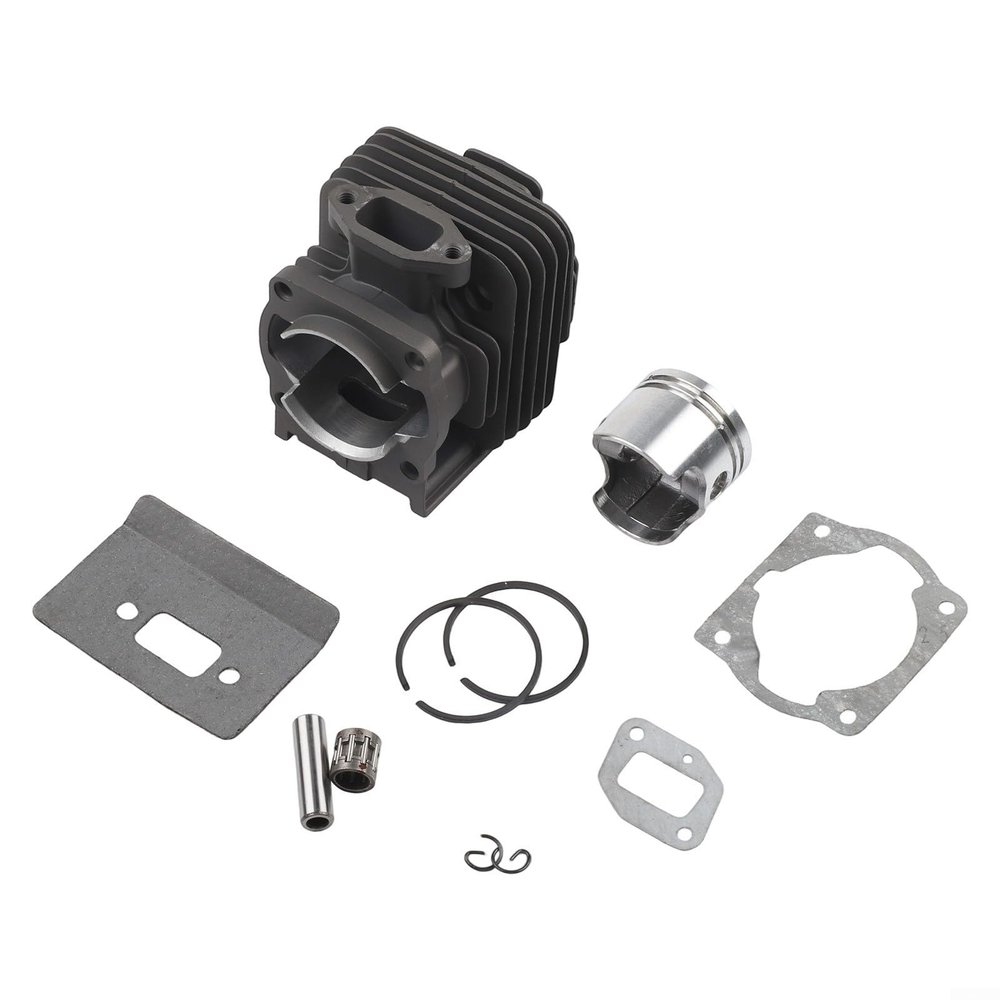 CashMuch 44mm Cylinder Piston Kit for 52CC 44F 5 Brush Cutter Improved Resistance and Lightweight for Enhanced Efficiency
