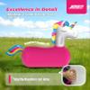 JOSEN Bouncy Hopper Giant Unicorn Ride On Toys, Inflatable Bouncing Animal Hopper with Hand Pump, Jumping Hopping Toys Up to 250lbs, Indoor Outdoor Bouncers for Teen Kids Girls Boys Ages 5+ (2 Pack) view 4