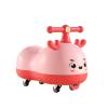 Peanut Shape Wiggle Car for Kids with Music Light Anti-Rollover Silent Flash Wheels Multifunctional(Pink,No Music) view 1