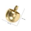 BRIGHTFUFU Metal Flip Over Gyroscope for Automatic Rotating Gyro Educational Fun Metal Construction Visual Effects for Hand-Eye Coordination Birthday and Party Favor view 2