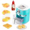 Cewuky Kids Play Kitchen Set, Toy Air Fryer Set, Chef Pretend Play Including Color Changing Food, Cooking Toys with Sound&Light for Boys Girls 3 4 5 6 view 1