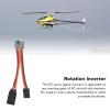 Cufaee 2PCS RC Servo Signal Reverser, Universal Rubber RC Servo Reverser, Rotation Inverter for RC Aircraft Airplane Steering Gear view 3